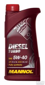 Mannol Diesel Turbo SAE 5w40, 1л